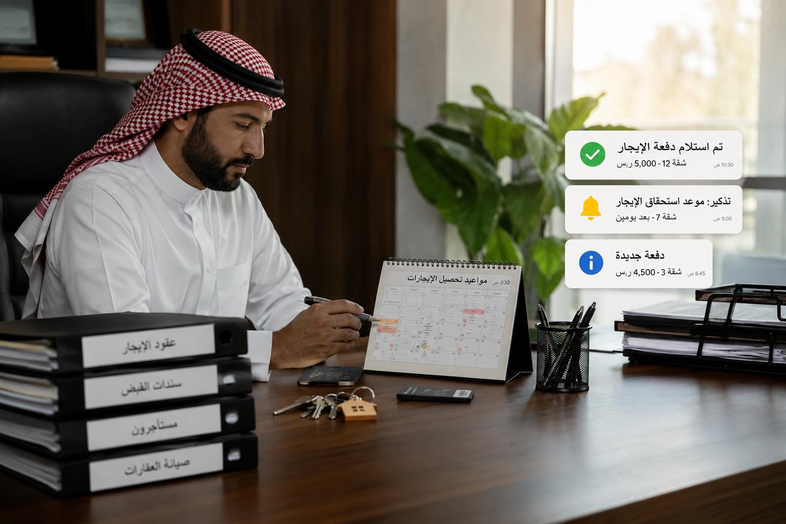 هل نسيت موعد تحصيل الإيجار؟ تعرف على كيف يساعدك برنامج متابعة الإيجارات